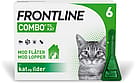 Frontline 50 mg/60 mg spot-on opløsning til kat og ilder 6 stk.