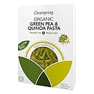 Clearspring Grønne ærter & quinoa fusilli Ø 250 g