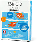 Eskio-3 Kids Omega 3 Vitamin D Appelsin 27 stk.