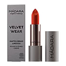 MÁDARA Velvet Wear Matte Cream Lipstick 33 Magma