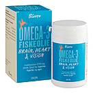 Biorto Omega-3 Fiskeolie 120 kaps.