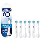 Oral-B iO Ultimate Clean Børstehoveder 6 stk Hvid