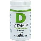 DIVERSE D-vitamin 25 mikg Vegetabilsk 60 tabl.