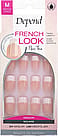 Depend French Look Rosa Kunstige Negle Medium