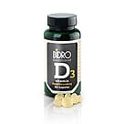 Bidro D-vitamin 38 ug m. appelsinsmag 90 kaps.