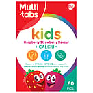 Multi-tabs Kids med Calcium tyggetabletter 60 stk