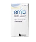 Emla Medicisk plaster 25 mg/g + 25 mg/g 20 stk.