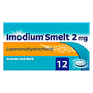 Imodium Smelt, 2 mg, frysetørrede tabletter 12 tabl.