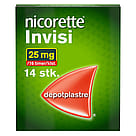 Nicorette® Invisi Depotplastre 25 mg/16 timer 14 stk.
