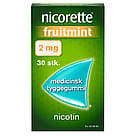 Nicorette® Fruitmint 2 mg medicinsk tyggegummi 30 stk.