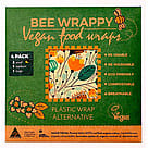 Bee Happy Vegan Food Wraps 4-pak