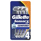Gillette Sensor3 Engangsskrabere 4 stk