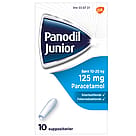 Panodil Junior 125 mg suppositorier 10 stk.