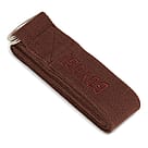 GOYOGI Organic Cotton Yoga Practice Strap Dark Brown