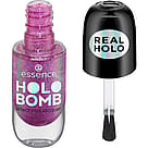Essence HOLO BOMB effect nail lacquer red