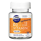Livol D-vitamin 10µg 150 tyggetabl.