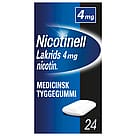 Nicotinell Lakrids Tyggegummi 4 mg 24 stk