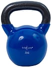 Titan Life træningsudstyr Kettlebell Blue Cast Iron inkl. vinyl 20 kg