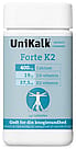 Unikalk Forte K2 - Kalk 400 mg, K2 37,5 µg og D-vitamin 19 µg 140 tabl