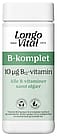 Longo Vital B-komplet 10 µg B12-vitamin 180 stk