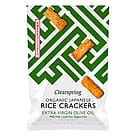 Clearspring Rice Cracker m. oliven olie Ø 50 g