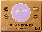 Ginger Organic Tampon u/indføring - Normal 18 stk