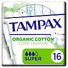 Tampax Organic Super Tamponer 16 stk