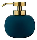Mette Ditmer LOTUS Sæbedispenser Lav Midnight Blue Ø11 X H13 cm