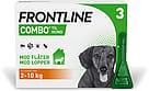 Frontline 67 mg/60,3 mg spot-on, opløsning til hunde 2-10 kg 3 stk.