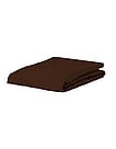 Essenza Satin Fitted Sheet Chocolate 90 x 200