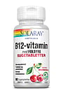 Solaray B12-vitamin med folsyre 90 sugetabl.