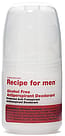 Recipe For Men Alcohol Free Antiperspirant Deodorant Roll-On 60 ml