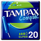 Tampax Compak Super Tamponer 20 stk.