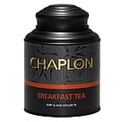 Chaplon Tea Breakfast sort/hvid te dåse Ø 170 g