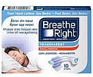 Breathe Right Næsestrips Transparent 10 stk