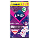 Libresse Ultra Night Extra Wing Duo Pack 18 stk