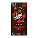 Seed & Bean Mørk Chokolade 58% Kaffe Espresso Ø 85 g
