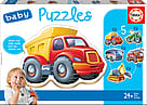 Educa Baby 5 puzzles Vehicles