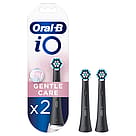 Oral-B iO Gentle Care Børstehoveder 2 stk Sort