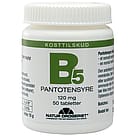 Natur Drogeriet B5 Pantotensyre 120 mg 50 tabl.
