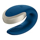 Satisfyer Double Love blue incl. Bluetooth and App Parleksak
