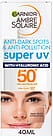 Garnier Ambre Solaire Sensitive Advanced Super UV Fluid SPF 50+ 40 ml