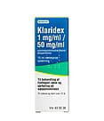 Klaridex Næsespray opløsning 1 mg/ml+50 mg/ml 10 ml