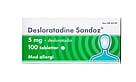 Desloratadine ”Sandoz” 5 mg filmovertrukne tabletter 100 stk.