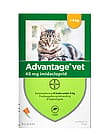 Advantage Vet Kutanopløsning til katte under 4 kg. 2 ml