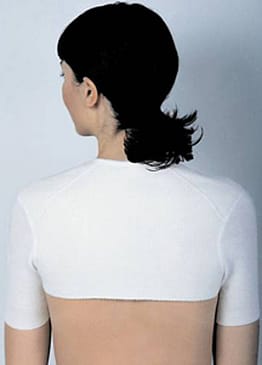 Peters Angora Skuldervarmer Natur XXL