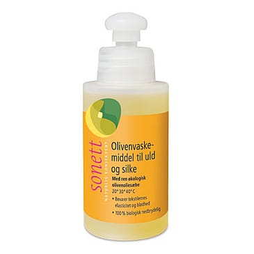 Sonett Vaskemiddel til uld, silke - oliven 120 ml