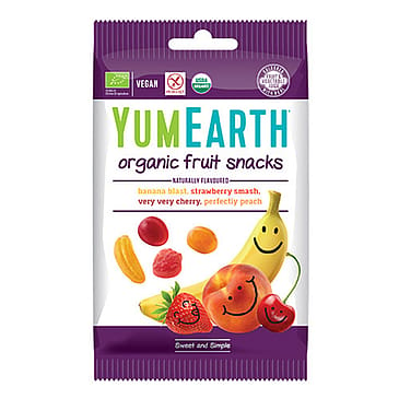 Yum Earth Vingummi Frugtsmag Ø 50 g