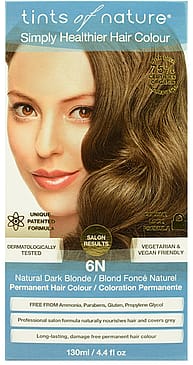 Tints of Nature Naturlig hårfarve Natural Dark Blonde 6N 130 ml