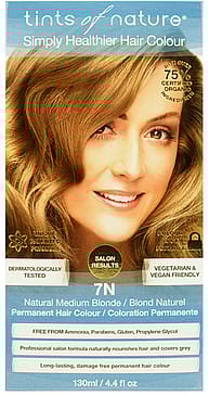 Tints of Nature Naturlig hårfarve Natural Medium Blonde 7N 130 ml